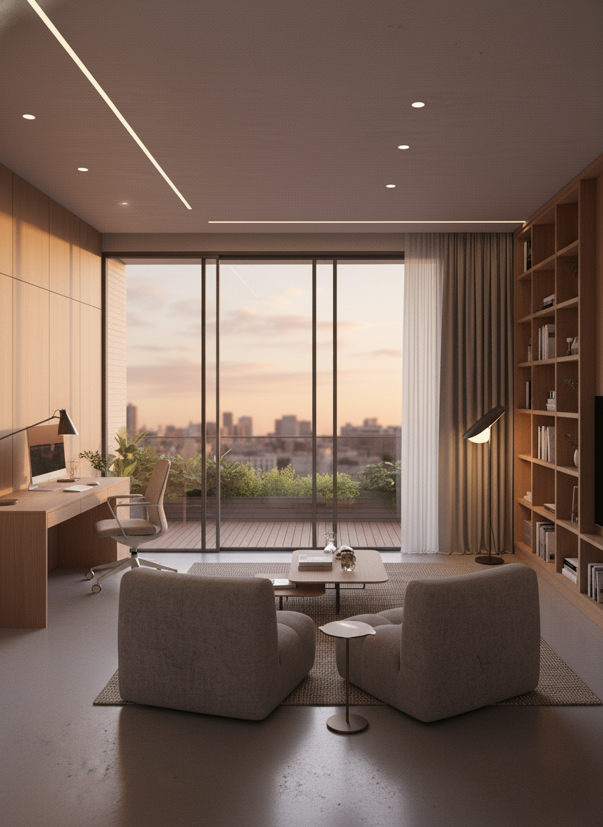 Living unidad Alpha Place Belgrano